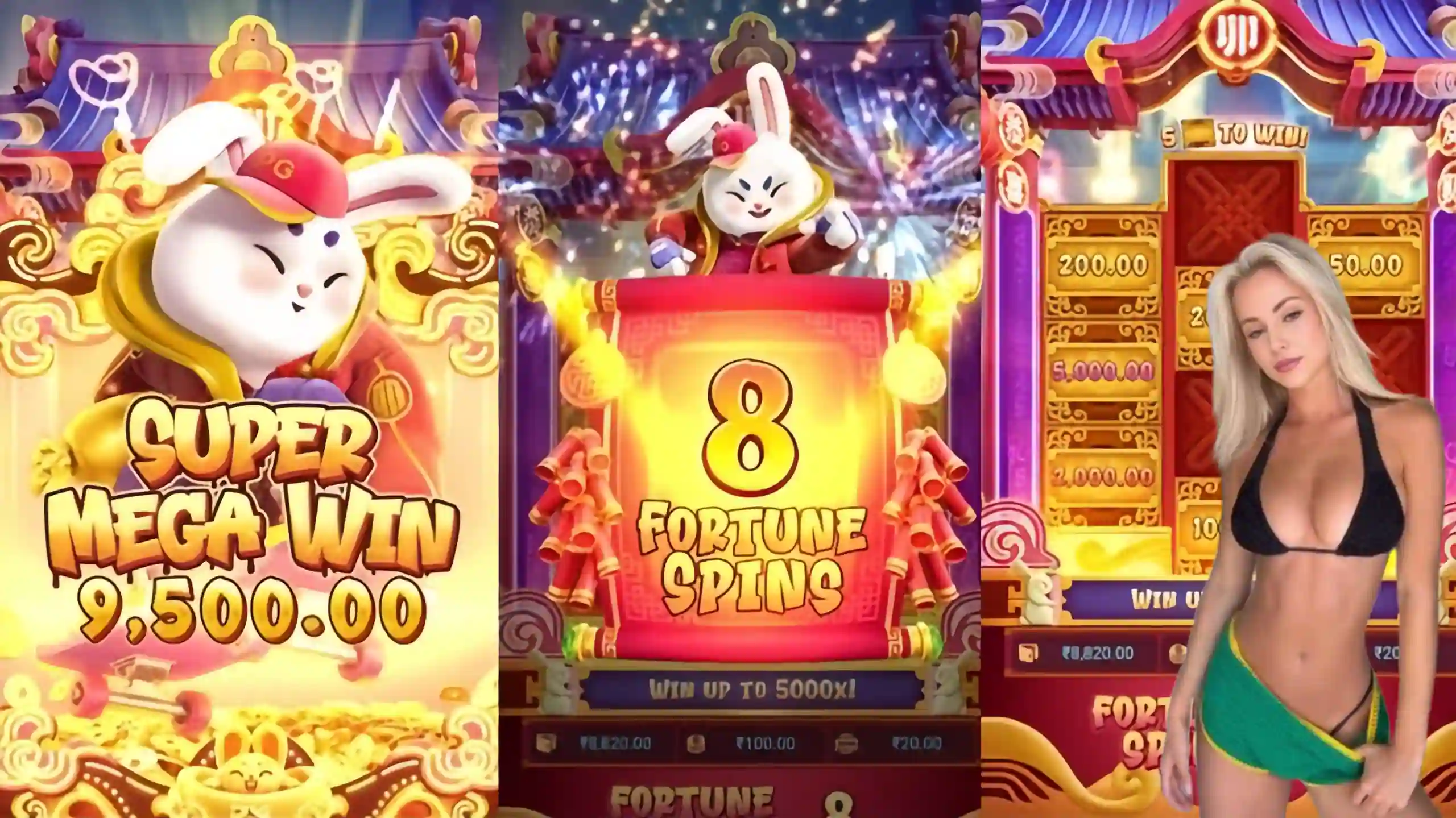 Wild Expansivo Fortune Rabbit hoppg - Coelho Dourado que Expande